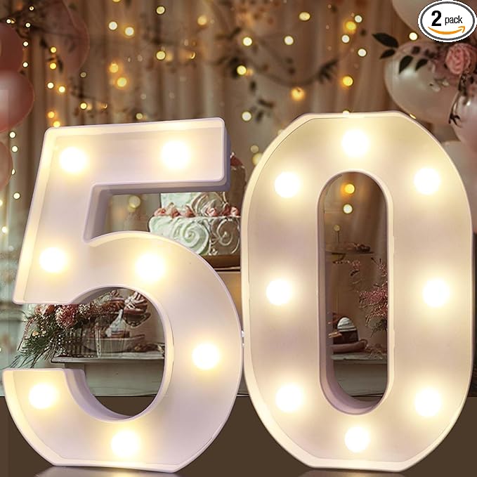 Pooqla 50th Birthday Decorations by Pooqla