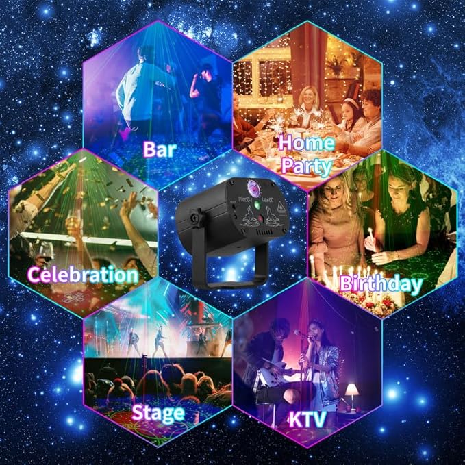 POCOCO Wireless DJ Party Lights - Image 4
