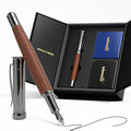WEMATE Fountain Pen Set, Fine Nib, 20 Ink Cartridges, 1 Ink Converter, Smooth by WEMATE