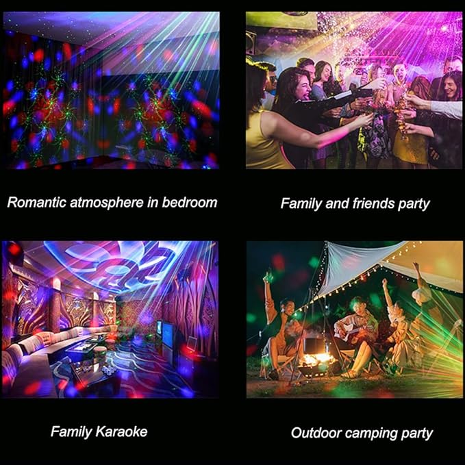 Disco Ball Lights for Parties, Party Dj Lights 3 Magic Ball Sound Activated - Image 4