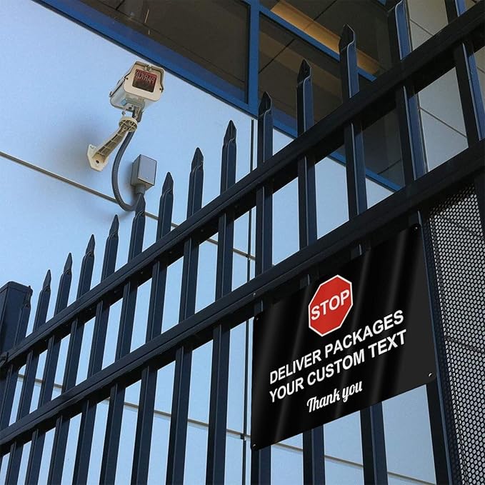 Custom Package Delivery Signs Outdoor - Image 3