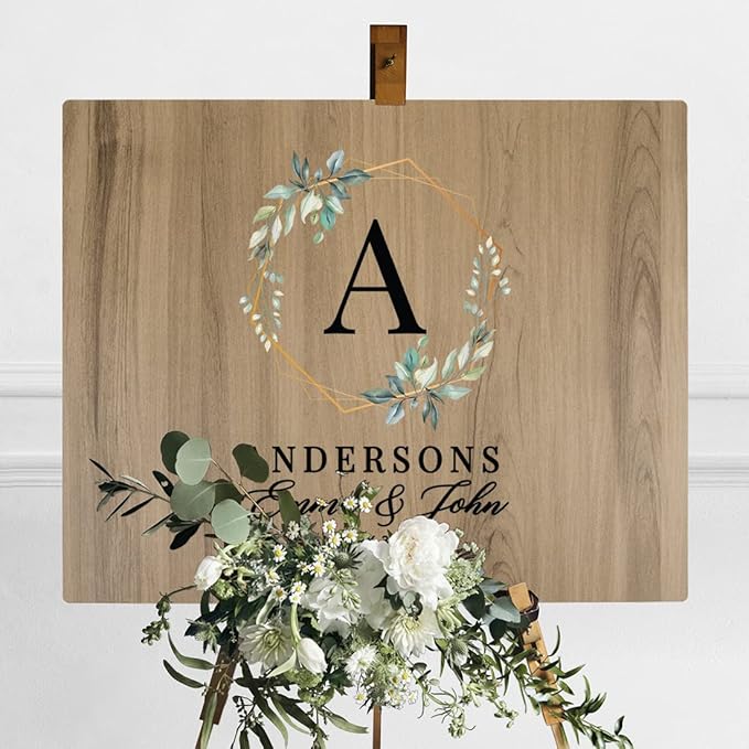 Andaz Press Large Wooden Welcome Sign - Image 3