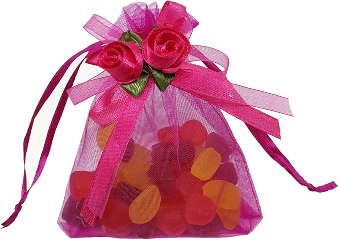 Ankirol 50pcs Sheer Organza Favor Bags - Image 4