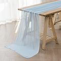 6Pack 9ft Chiffon Table Runner 14x108 Inch Sheer Romantic Table Runner by flohar
