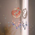 TUOKING Crystal Suncatchers for Window Pink Love Dreamy Crystal Natural Stone by TUOKING