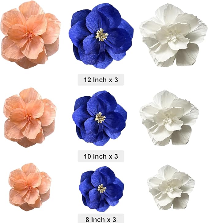 BRT Bearingshui Crepe Paper Flowers Decoration - Image 2
