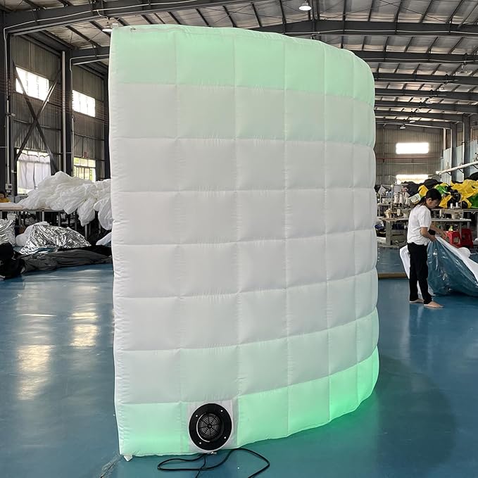 SAYOK Inflatable Photo Booth Wall Selfie Booth Backdrop, Photo Booth Enclosure - Image 6
