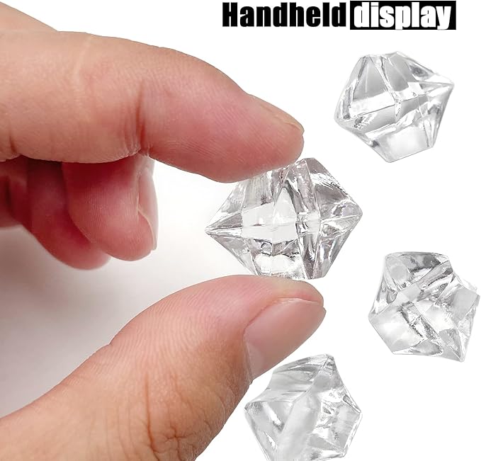 Fake Crushed Ice Cubes, Vase Fillers, Party Favor, Wedding Decoration - Image 3
