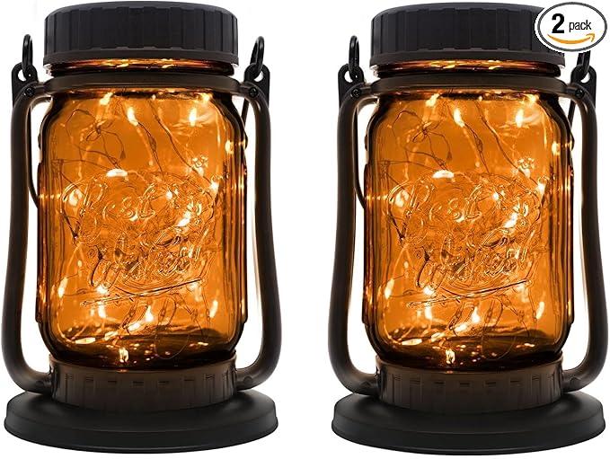 Mason Jar Lights by Unknown