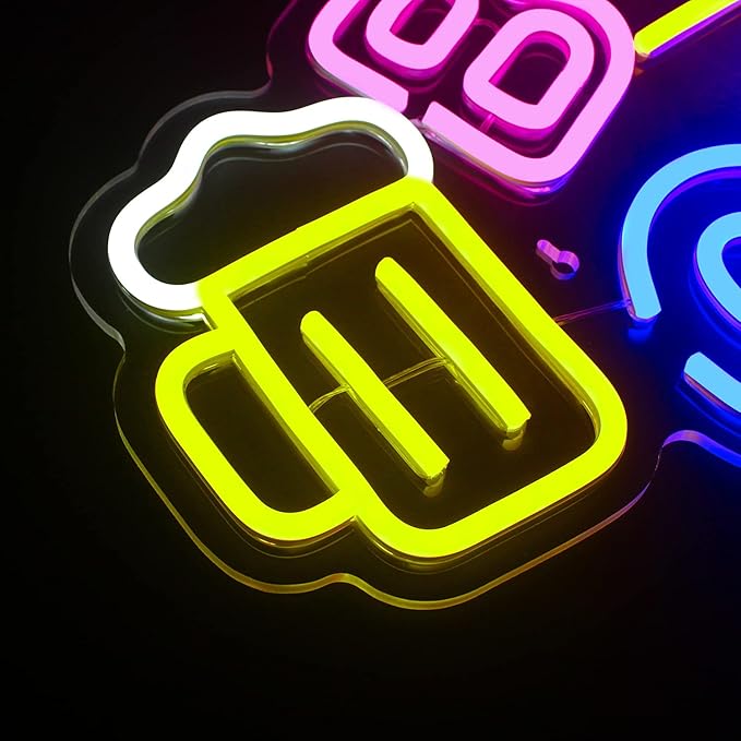 Lucunstar Beer Cave Neon Sign, Beer Sign, Neon Sign - Image 3