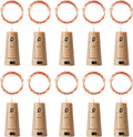 Aluan Orange Halloween Lights Wine Bottle Lights by Aluan