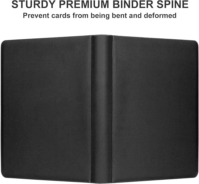 Premium Card Binder 16 Pocket, GEAoffice PU Cover Trading Card binder - Image 6