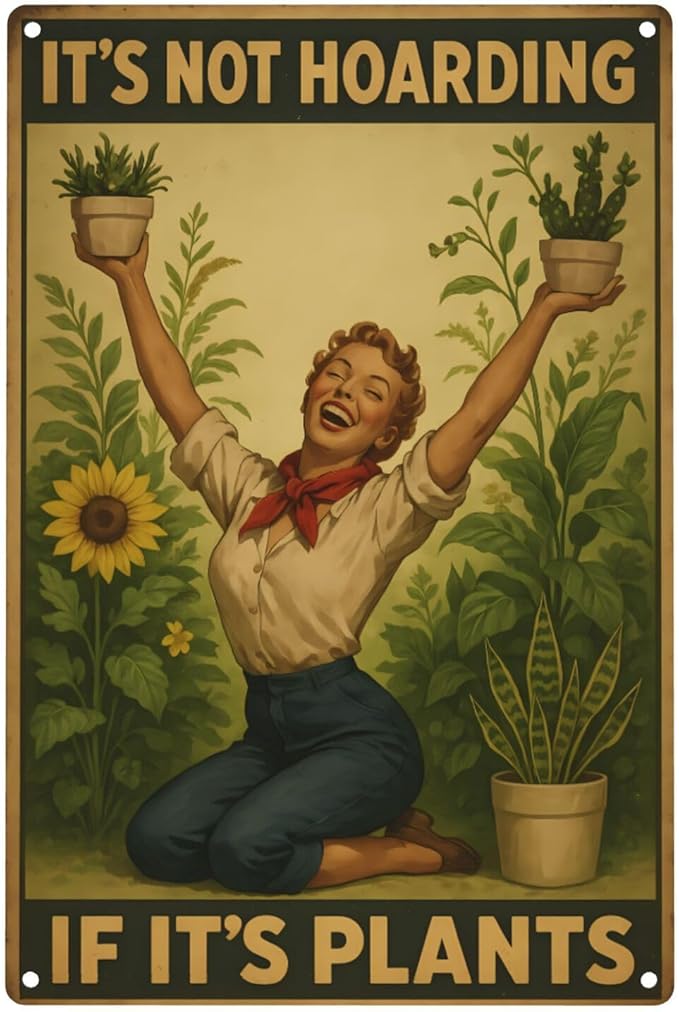 Vintage Metal Garden Sign - Image 9