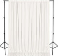 DWCN 10x7 FT Ivory Backdrop Curtains by DWCN