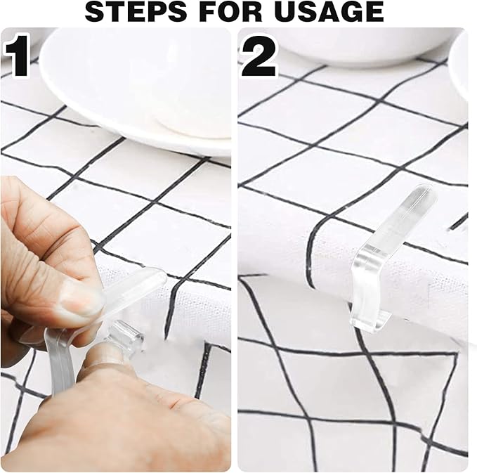 48 Pcs Plastic Table Cloth Holder - Image 3