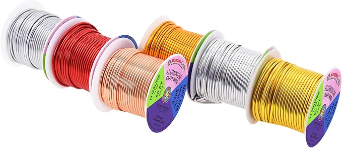Mandala Crafts 13 Gauge Anodized Aluminum Craft Wire - Image 2