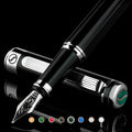 Scriveiner Black Green Fountain Pen by Scriveiner