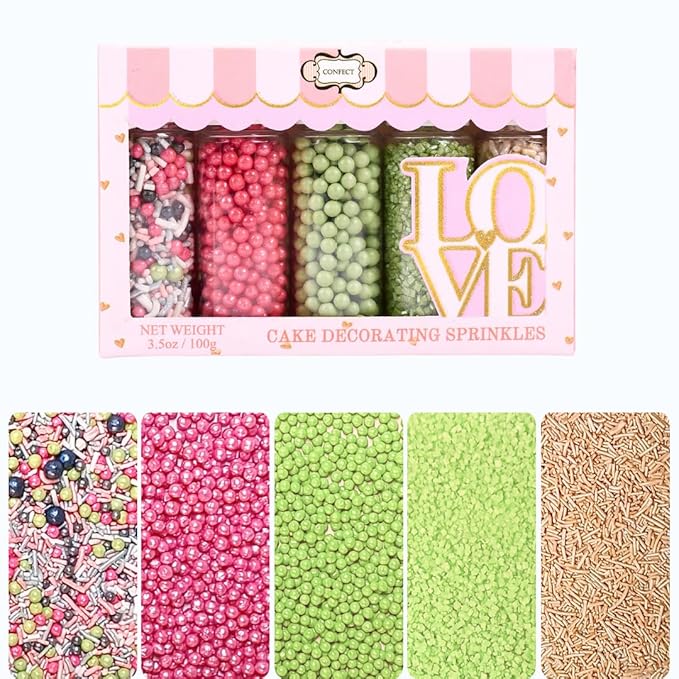 Confect Sprinkles for Cakes & Cupcakes | Birthday Party Mix by CONFECTTHECAKEDECORATINGCO