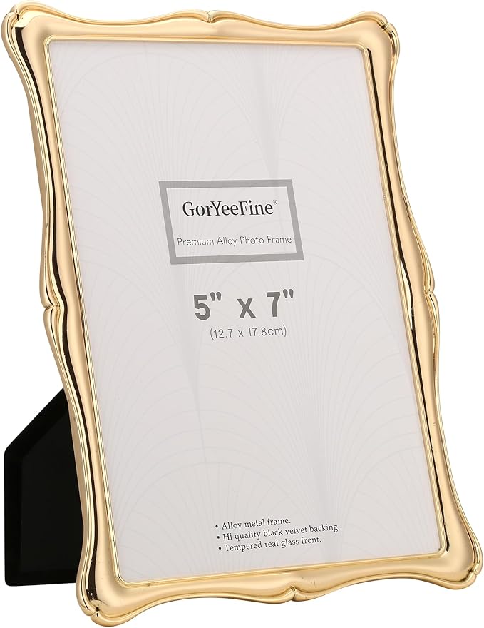 5 x 7'' Premium Alloy Gold Photo Frame - Image 8