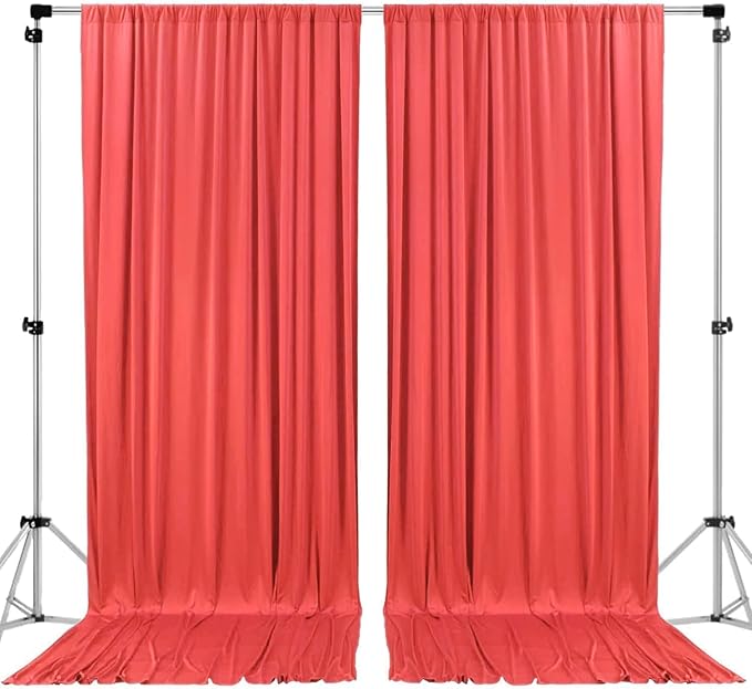 AK TRADING CO. 10 feet x 8 feet IFR Polyester Backdrop Drapes Curtains Panels by Fabrics%7CEventDecor%7CCrafts%7CUpholsteryFoam