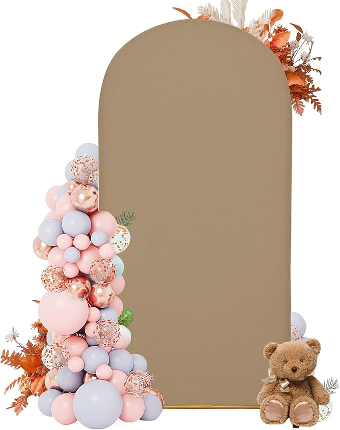 7.2FT Wedding Arch Covers Arch Backdrop Cover Arch Stand Covers Set Arch Cover by Unknown