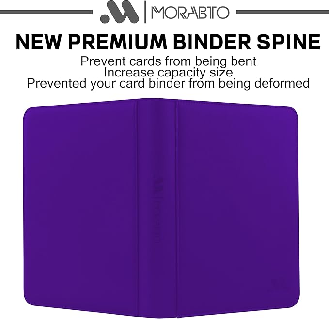 Card Binder 9 Pockets, Trading Card Binder Holds up to 864 Cards - Image 7