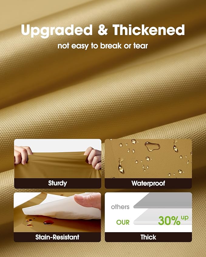 Pureegg Plastic Table Cloth Disposable 10 Pack, 54 x 108 Inch Table Cloths - Image 3