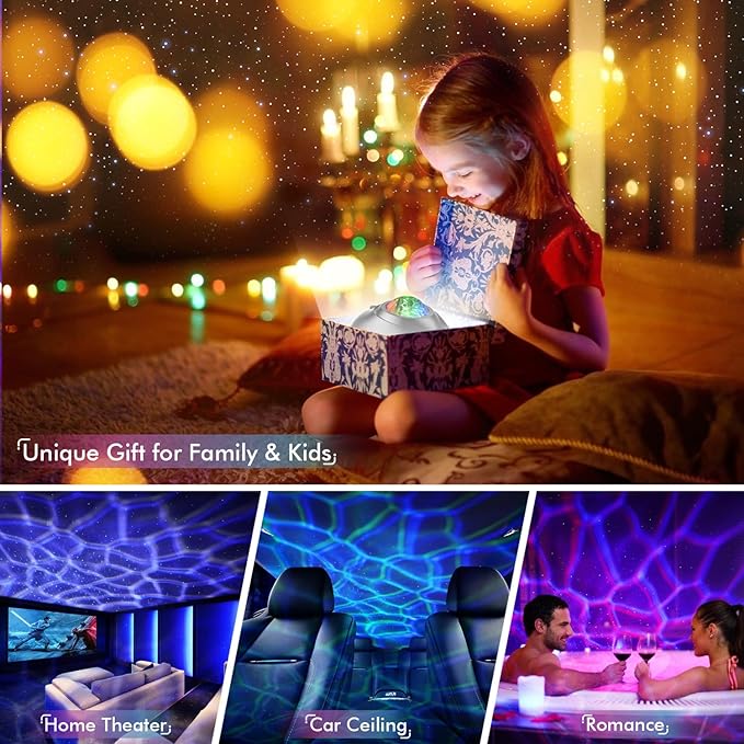 Rossetta Galaxy Projector, Star Projector Light - Image 8