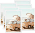 KTKDE A4 Picture Frame White set of 6 by KTKDE