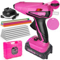 Cordless Hot Glue Gun - 20V Temp Adjust Hot Glue Gun by THINKLEARN