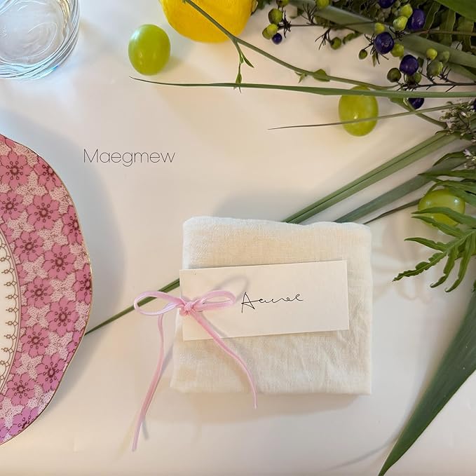 50 Pcs Place Cards for Table Setting -3.94"X1.57" Table Place Cards - Image 4