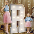 4FT Marquee Light Up Letters R, Party Decoration Large Marquee Light Up Letters by Teebloom