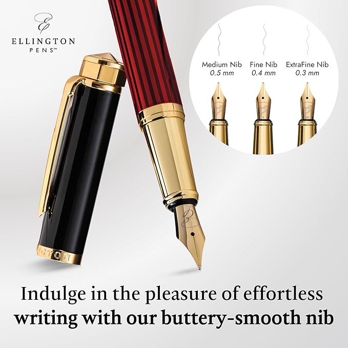 Ellington Pens Luxury Fountain Pen Set- Fountain Pens - Image 5