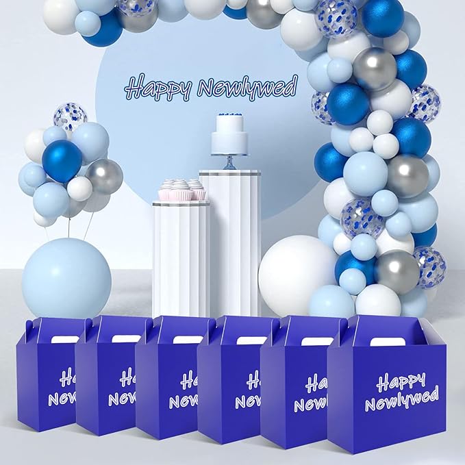 XAGLVV 24Pack Dark Blue Gable Boxes - Image 3