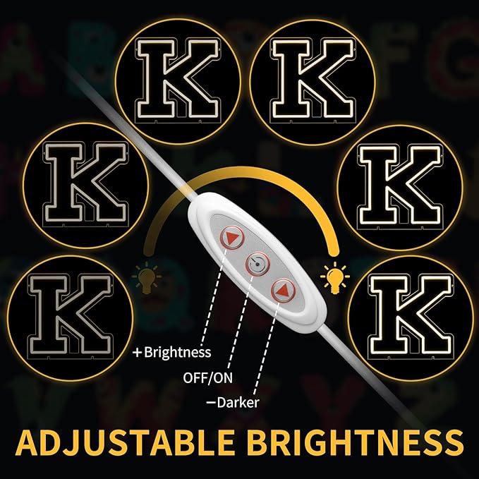 Light Up Letters K, Led Marquee Letter Lights Neon Sign, Battery/USB Powered - Image 3