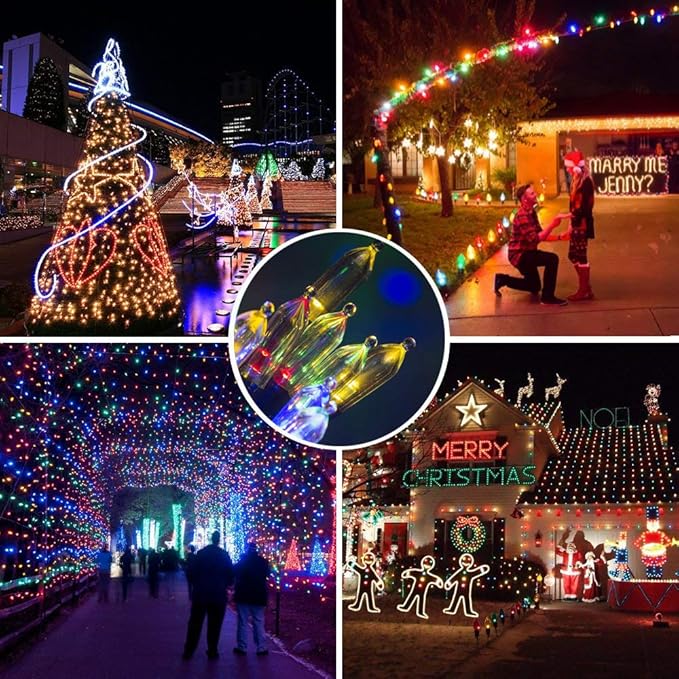 Christmas Lights, Battery Operated String Lights 18ft 50 LED 8 Modes LED Mini - Image 7