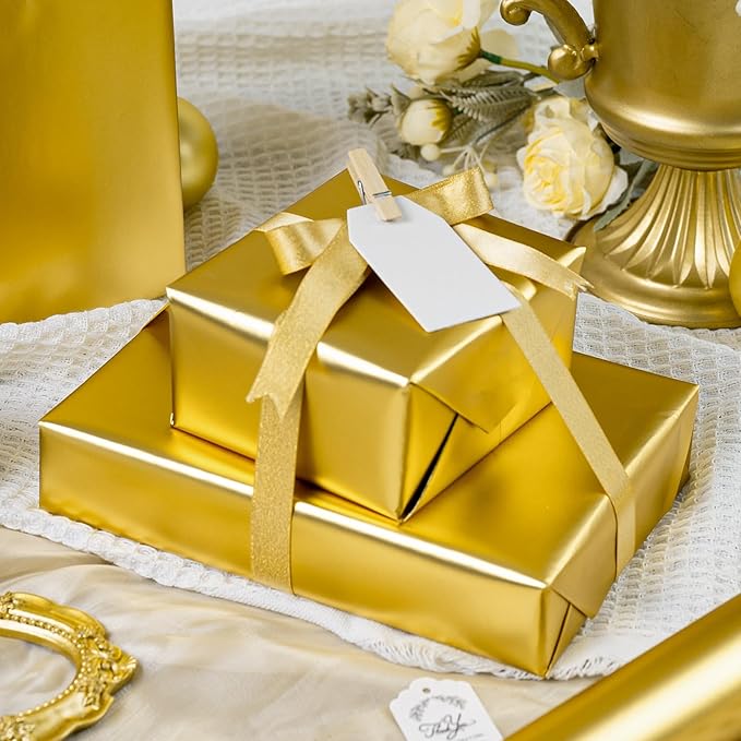 Garbendy Gift Wrapping Paper Roll-Solid Color Pearly-Lustre Paper, Valentine's - Image 6