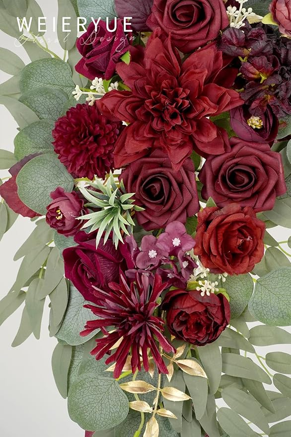 Artificial Wedding Arch Flowers Kit - Image 5