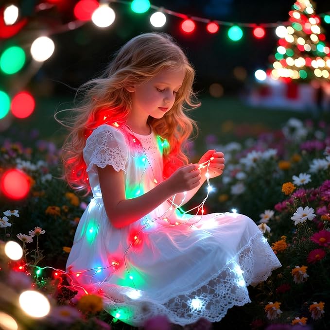 ZNYCYE 10 Pack Fairy Lights Battery Operated, 10 Ft 30 LED Fairy Lights - Image 2