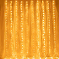 AWQ 300 LED 6.6ft x 9.8ft Window Curtain String Light Window Fairy Lights 8 by AWQ