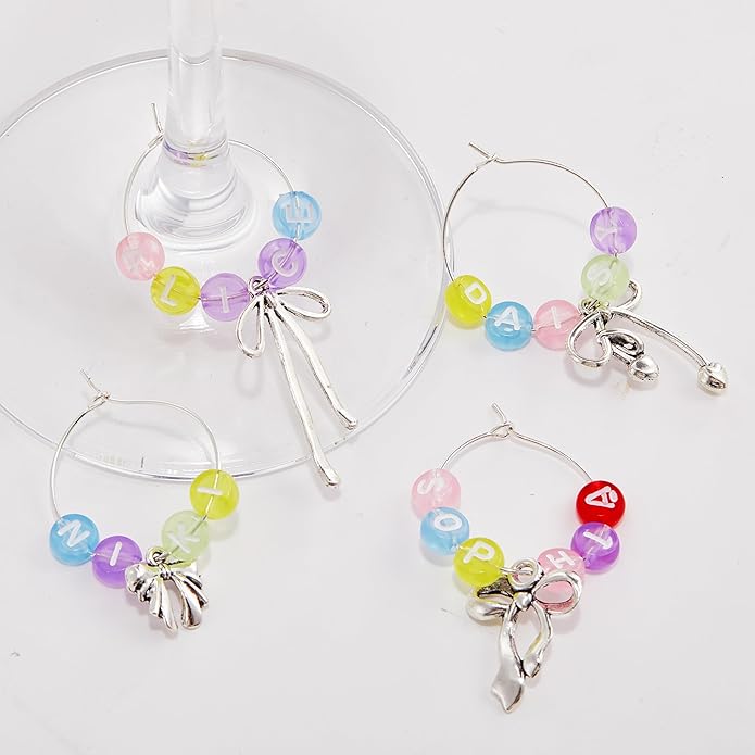 50 Sets Wine Glass Charms, Wine Charms - Image 7