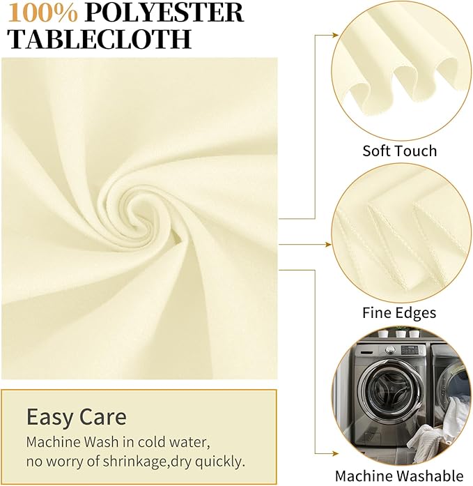 6 Pack Round Tablecloths - Image 4