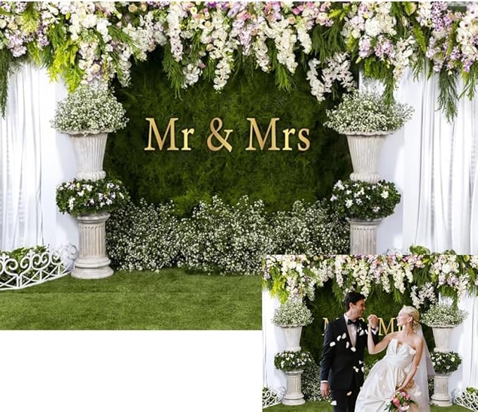 Wedding Arch Flower Backdrop by OFILA