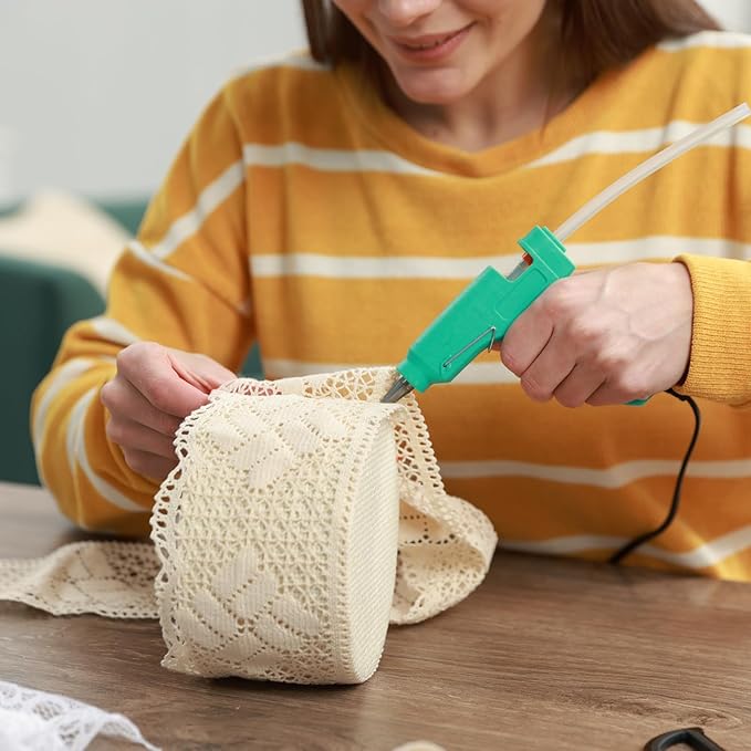 HARFINGTON 10pcs Hot Glue Sticks 0.28" Dia x 5.91" Long EVA Mini Hot Melt - Image 5
