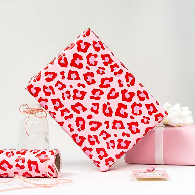 WRAPAHOLIC Reversible Leopard Wrapping Paper - Image 4