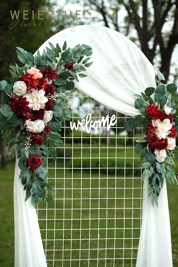 Artificial Wedding Arch Flowers Kit - Image 4