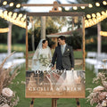 Custom Couple Photo Wedding Welcome Sign, Gifts by GiantBigHands
