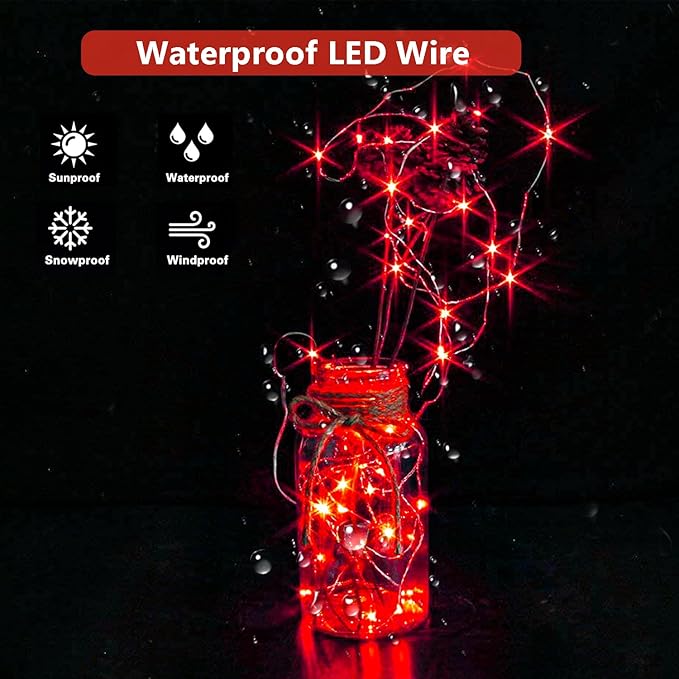 3 Pack Fairy Lights Battery Operated - Image 6