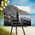 Personalized Wedding Photo Acrylic Welcome Sign – Custom Picture Board by Unknown