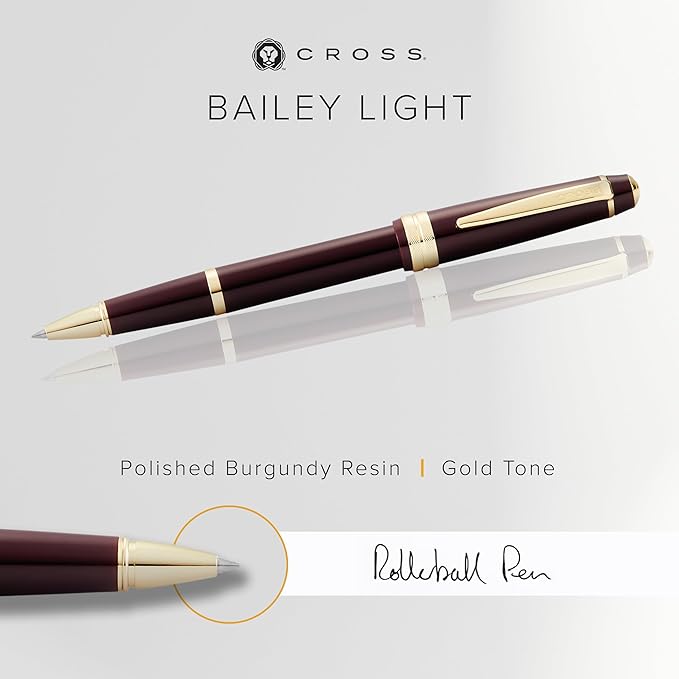 Cross Bailey Light Refillable Rollerball Pen Presented in a Everyday Gift Box - Image 2